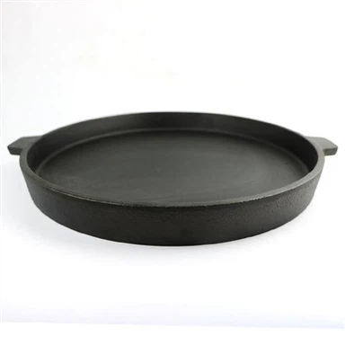 Yuvarlak Dökme Demir Kızartma Tavası